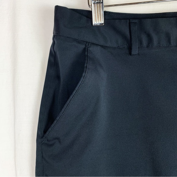 Greg Norman Black Bermuda Golf Everbest Shorts Women's sz 12 - Picture 6 of 8